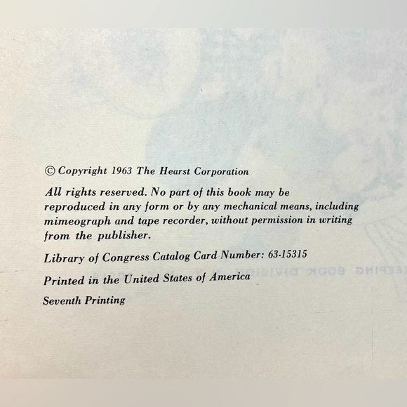 Vintage 1963 Good Housekeeping Cookbook - Picture 4 of 5